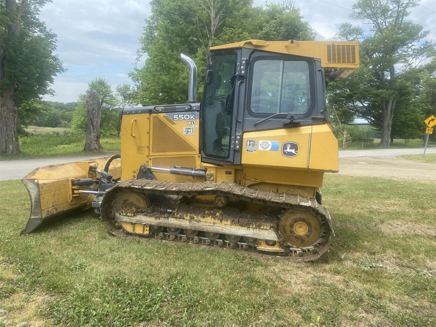 2014 DEERE 550K XLT
