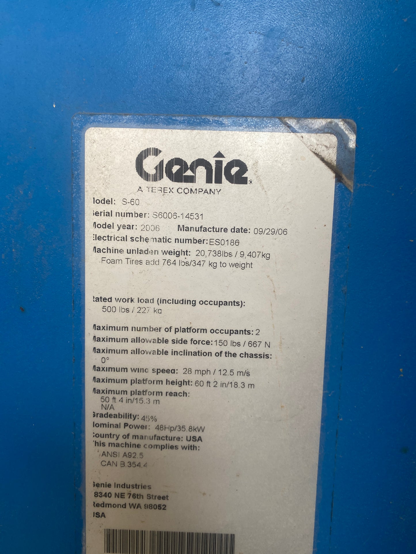 Genie S60