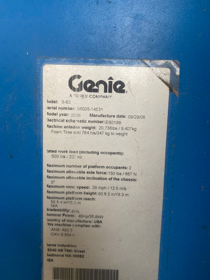 Genie S60