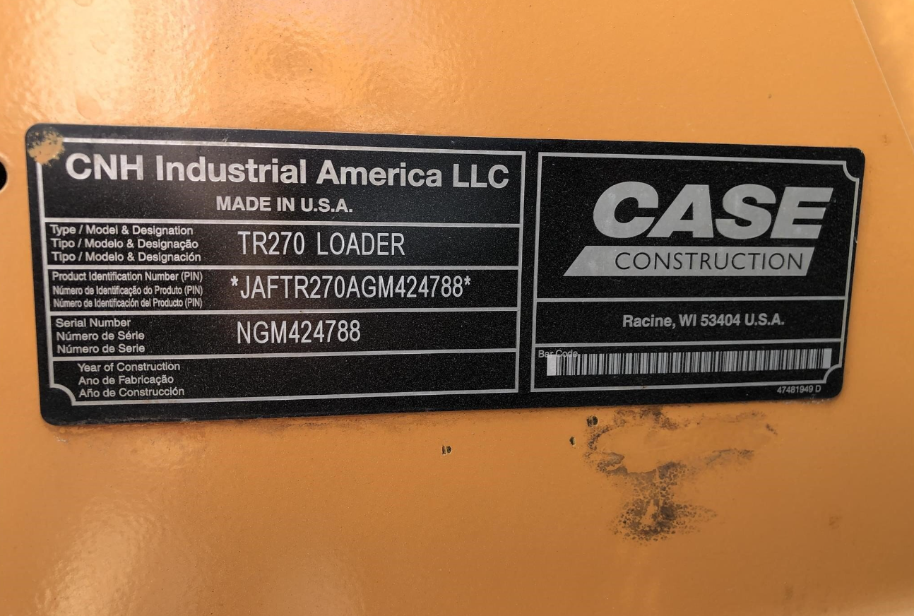 Case TR270